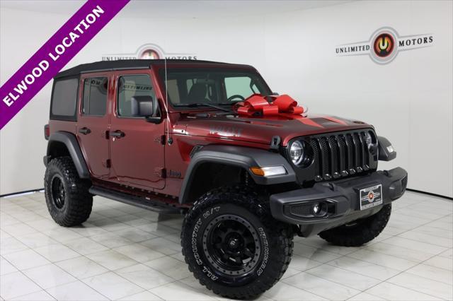 used 2021 Jeep Wrangler car, priced at $31,995