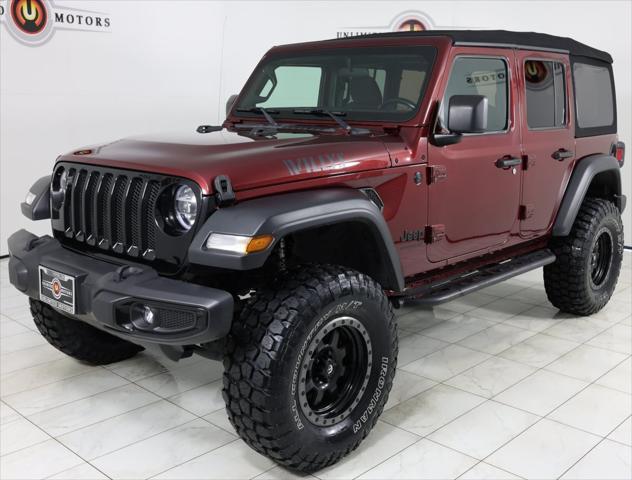 used 2021 Jeep Wrangler car, priced at $31,995