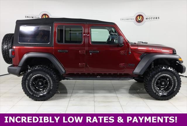 used 2021 Jeep Wrangler car, priced at $31,995