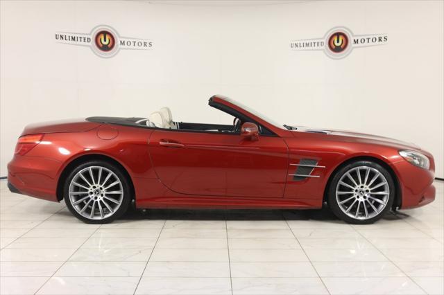 used 2019 Mercedes-Benz SL 550 car, priced at $44,995