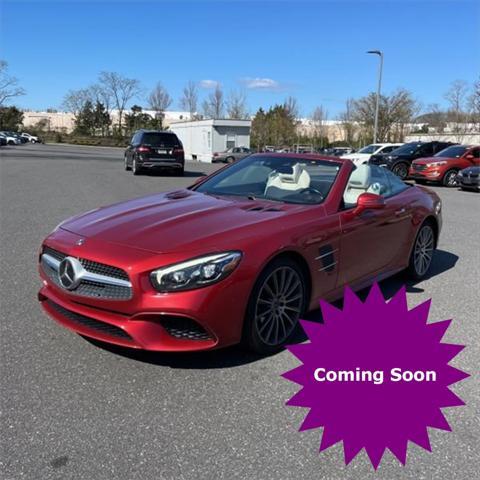 used 2019 Mercedes-Benz SL 550 car, priced at $46,995