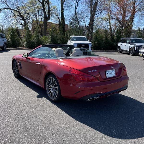 used 2019 Mercedes-Benz SL 550 car, priced at $46,995