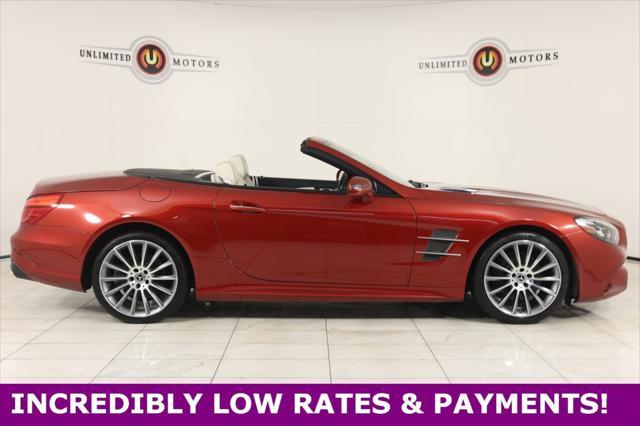 used 2019 Mercedes-Benz SL 550 car, priced at $44,995