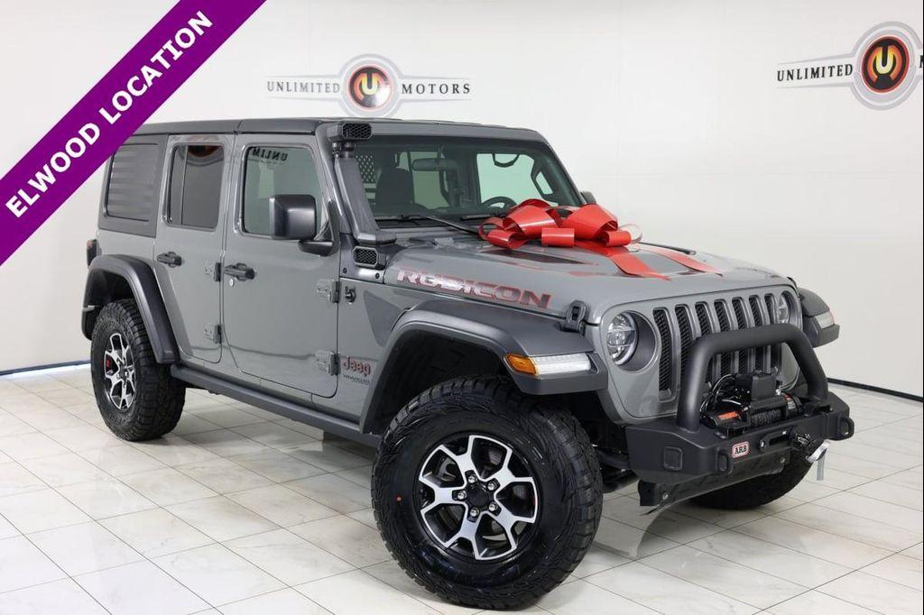 used 2021 Jeep Wrangler Unlimited car, priced at $34,995