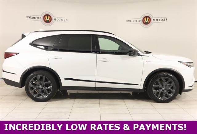 used 2022 Acura MDX car, priced at $41,500