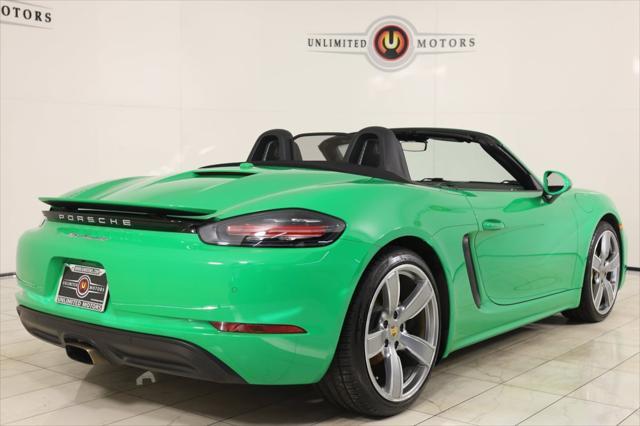 used 2021 Porsche 718 Boxster car, priced at $51,995