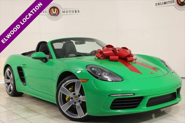 used 2021 Porsche 718 Boxster car, priced at $49,995