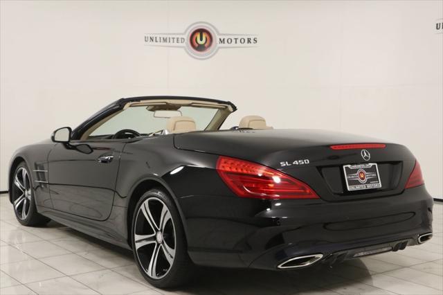 used 2017 Mercedes-Benz SL 450 car, priced at $44,995