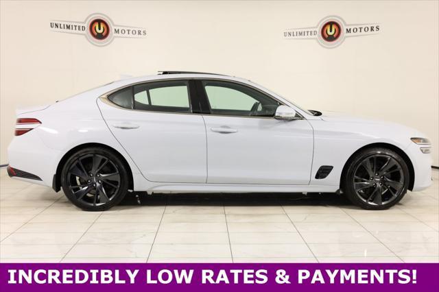 used 2022 Genesis G70 car, priced at $28,995