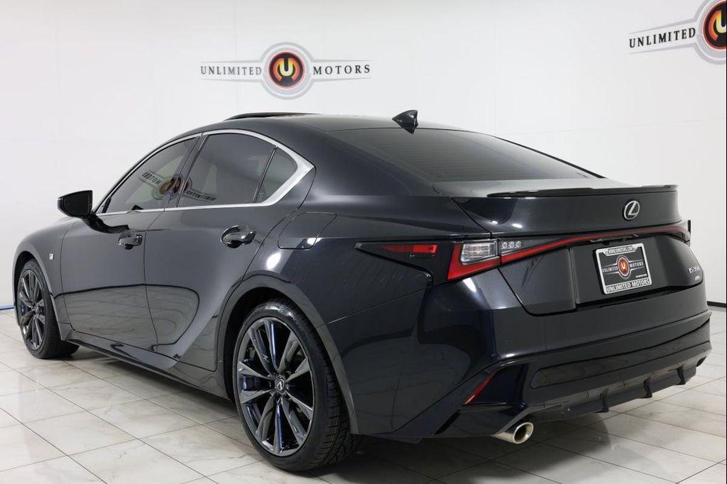used 2022 Lexus IS 350 car, priced at $39,995