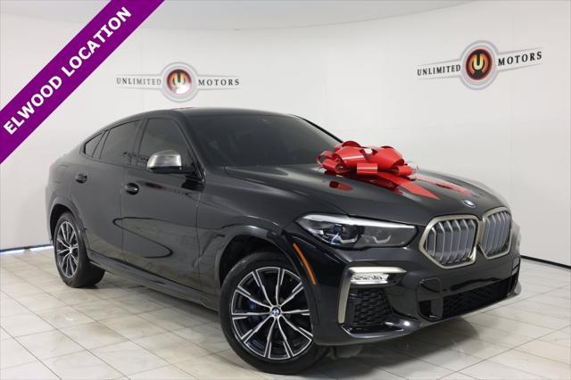 used 2021 BMW X6 car, priced at $52,500