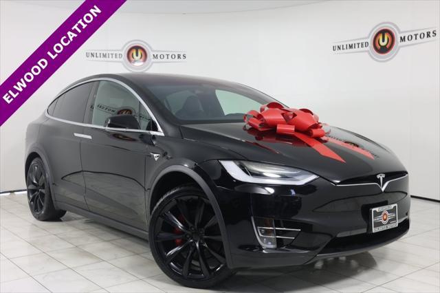 used 2020 Tesla Model X car, priced at $43,995