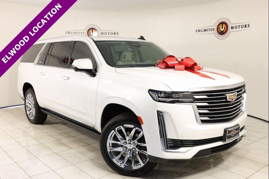 used 2021 Cadillac Escalade ESV car, priced at $53,995
