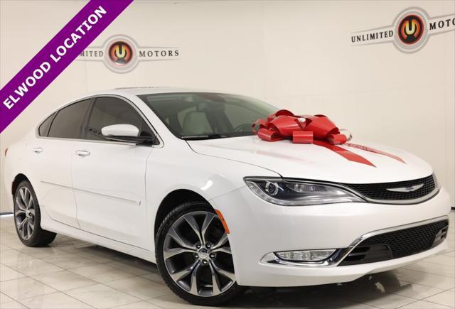 used 2015 Chrysler 200 car, priced at $9,500