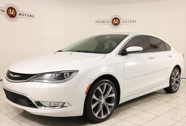 used 2015 Chrysler 200 car, priced at $9,500