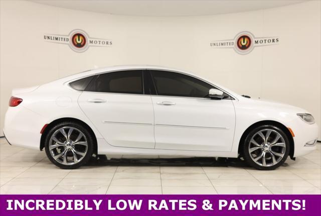 used 2015 Chrysler 200 car, priced at $9,500