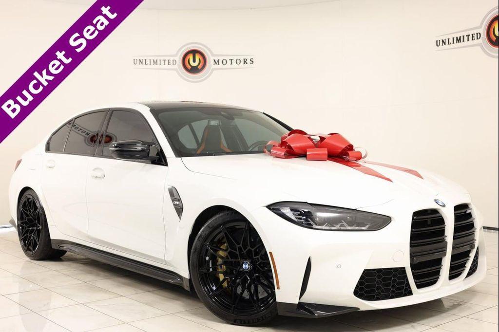 used 2021 BMW M3 car, priced at $72,995