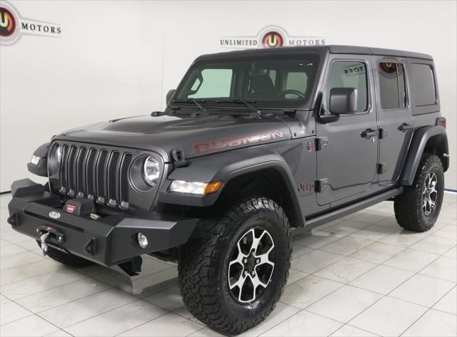 used 2022 Jeep Wrangler Unlimited car, priced at $41,995