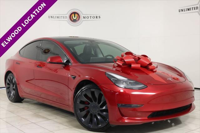 used 2021 Tesla Model 3 car, priced at $28,995