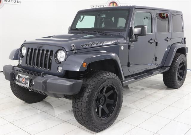 used 2017 Jeep Wrangler Unlimited car, priced at $26,500