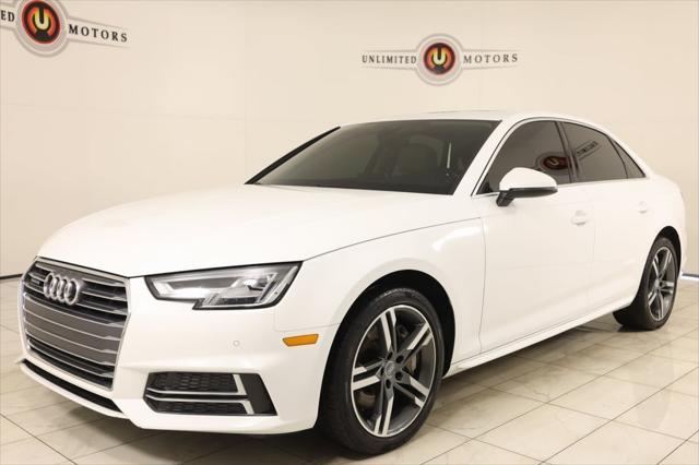 used 2018 Audi A4 car, priced at $17,500