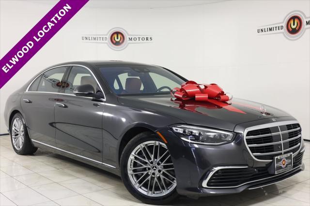 used 2021 Mercedes-Benz S-Class car, priced at $69,995