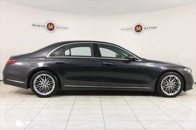 used 2021 Mercedes-Benz S-Class car, priced at $69,995