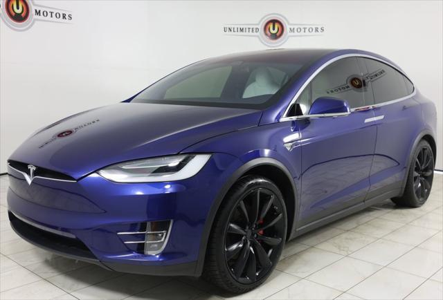 used 2020 Tesla Model X car, priced at $37,995