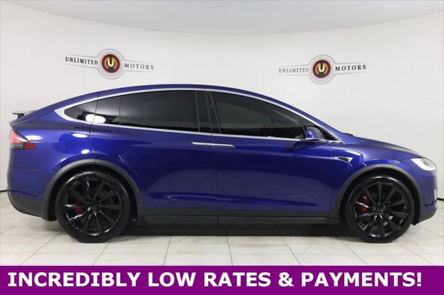 used 2020 Tesla Model X car, priced at $37,995