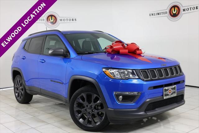 used 2021 Jeep Compass car, priced at $21,995