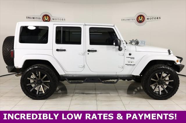 used 2017 Jeep Wrangler Unlimited car, priced at $21,000