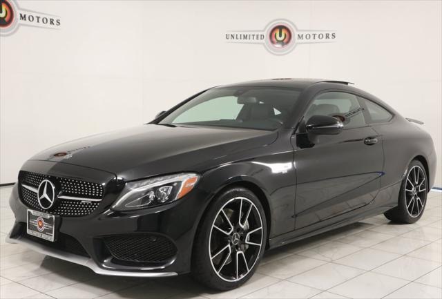 used 2018 Mercedes-Benz AMG C 43 car, priced at $35,995