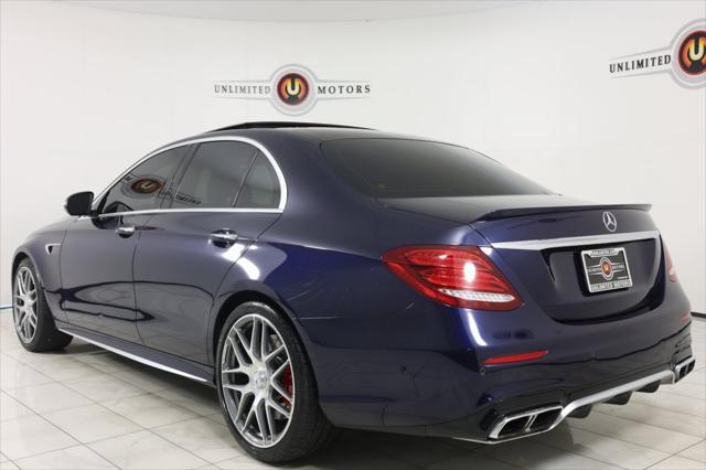 used 2019 Mercedes-Benz AMG E 63 car, priced at $64,995