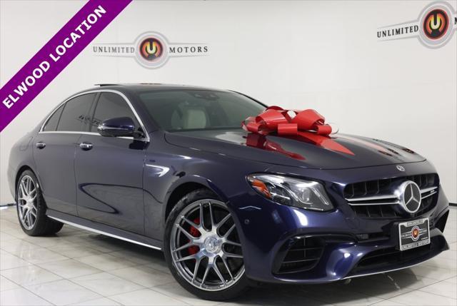 used 2019 Mercedes-Benz AMG E 63 car, priced at $64,995