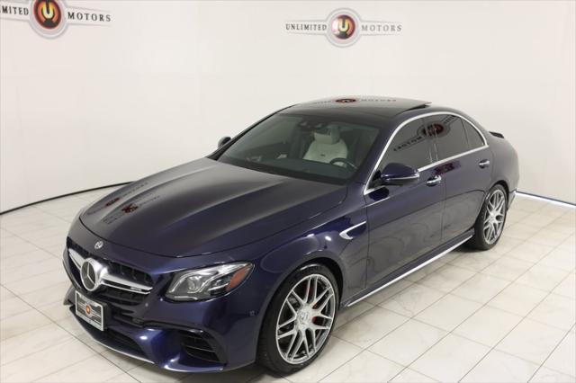 used 2019 Mercedes-Benz AMG E 63 car, priced at $64,995