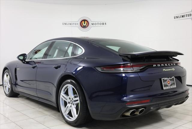 used 2021 Porsche Panamera e-Hybrid car, priced at $69,995