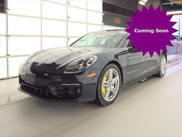 used 2021 Porsche Panamera e-Hybrid car, priced at $76,995