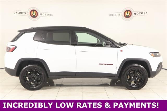 used 2023 Jeep Compass car, priced at $23,500