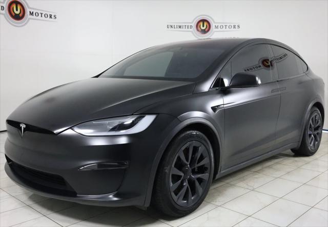 used 2023 Tesla Model X car, priced at $54,995