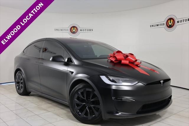 used 2023 Tesla Model X car, priced at $54,995