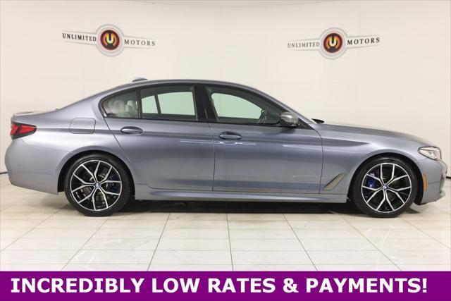 used 2021 BMW M550 car, priced at $47,995