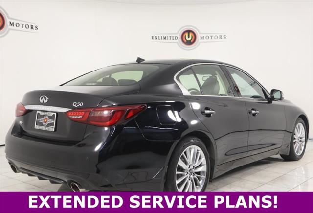 used 2021 INFINITI Q50 car, priced at $26,500