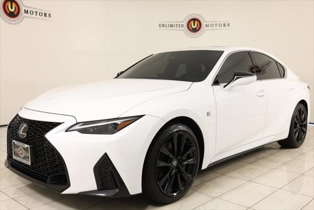 used 2023 Lexus IS 350 car, priced at $46,500