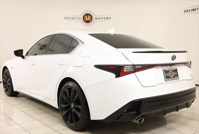 used 2023 Lexus IS 350 car, priced at $44,800