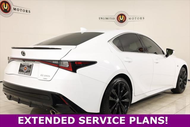 used 2023 Lexus IS 350 car, priced at $44,800