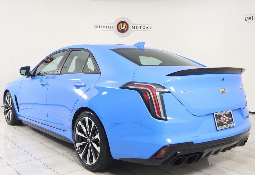 used 2022 Cadillac CT4-V car, priced at $58,500