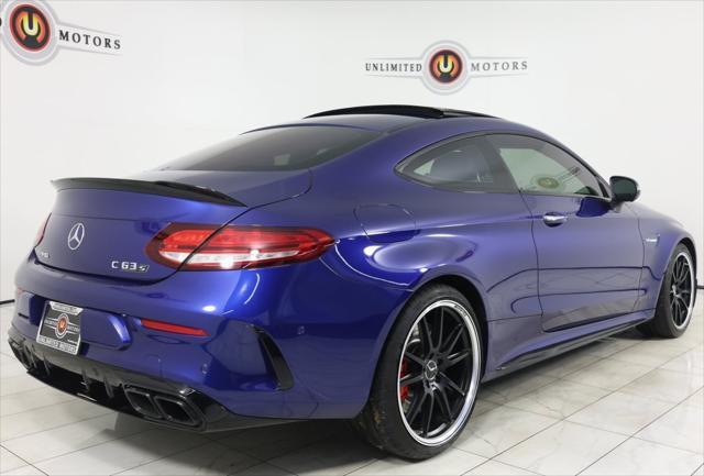used 2021 Mercedes-Benz AMG C 63 car, priced at $61,995