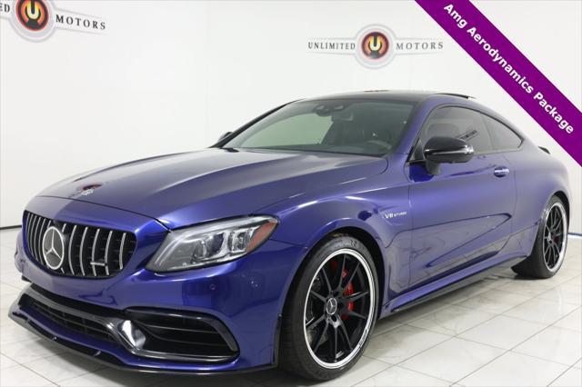 used 2021 Mercedes-Benz AMG C 63 car, priced at $61,995