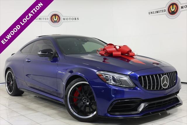 used 2021 Mercedes-Benz AMG C 63 car, priced at $61,995