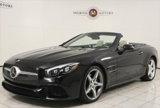 used 2017 Mercedes-Benz SL 550 car, priced at $43,995